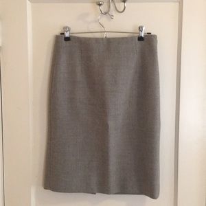 J. Crew wool No. 2 pencil skirt